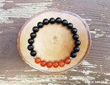 Carnelian and Black Onyx for Creative Writing and Focus by Rock My Zen