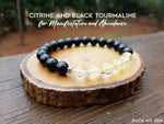 Citrine and Black Tourmaline for Abundance and Manifestation by Rock My Zen