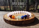Rose Quartz Chakra Energy Bracelet