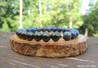 Shungite and Lapis Lazuli by Rock My Zen