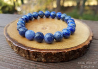 Sodalite and Lapis Lazuli for Stress and Anxiety Relief by RockMyZen.com